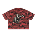 Unisex Boxy Camo Print T-Shirt
