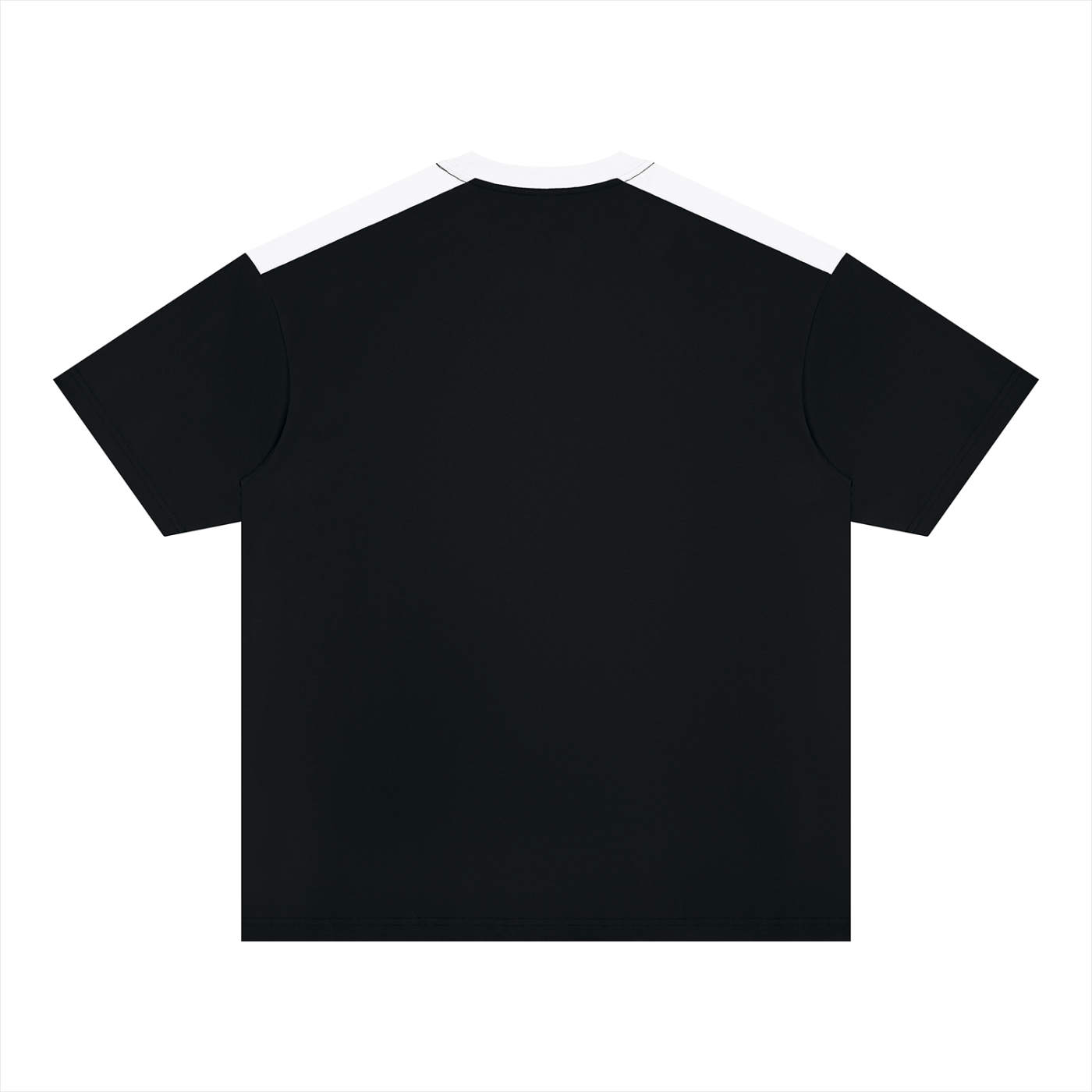 Unisex Color Block Loose T-Shirt