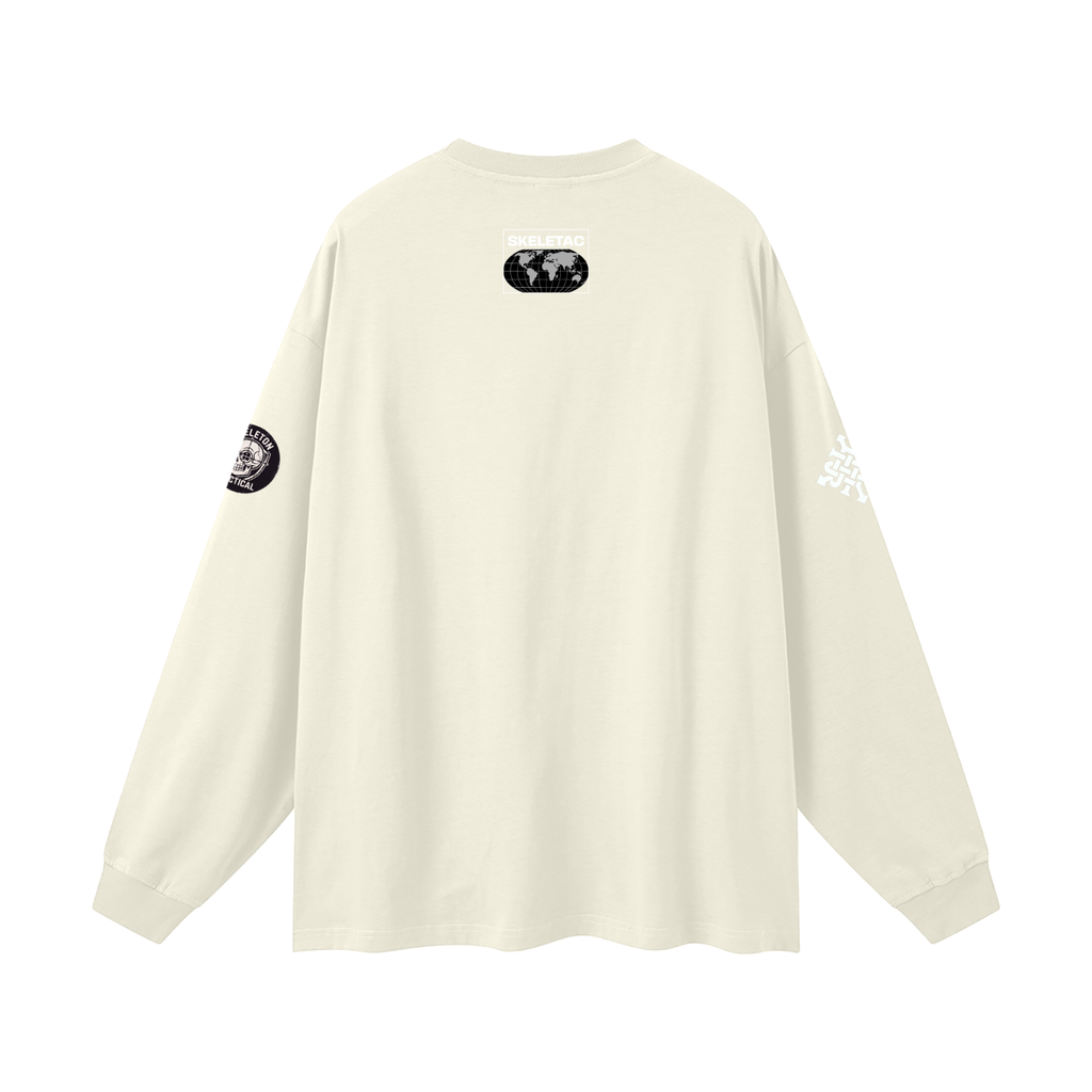 Lupin IIIrd OG Logo - Oversized Unisex Long Sleeve T-Shirt