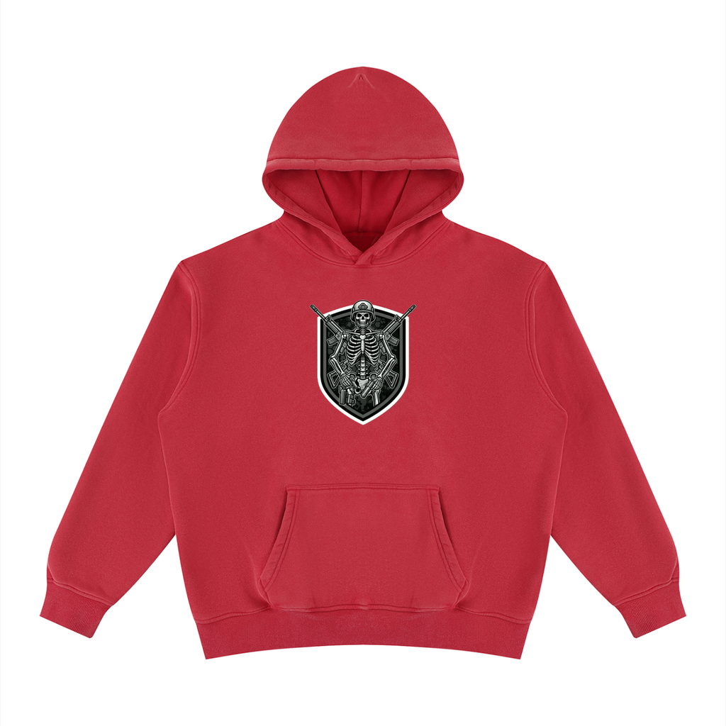 Unisex Vintage Wash Fleece Hoodie