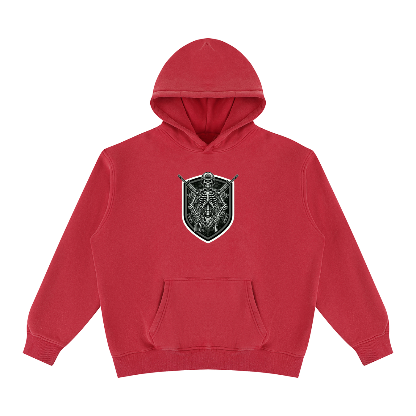 Unisex Vintage Wash Fleece Hoodie