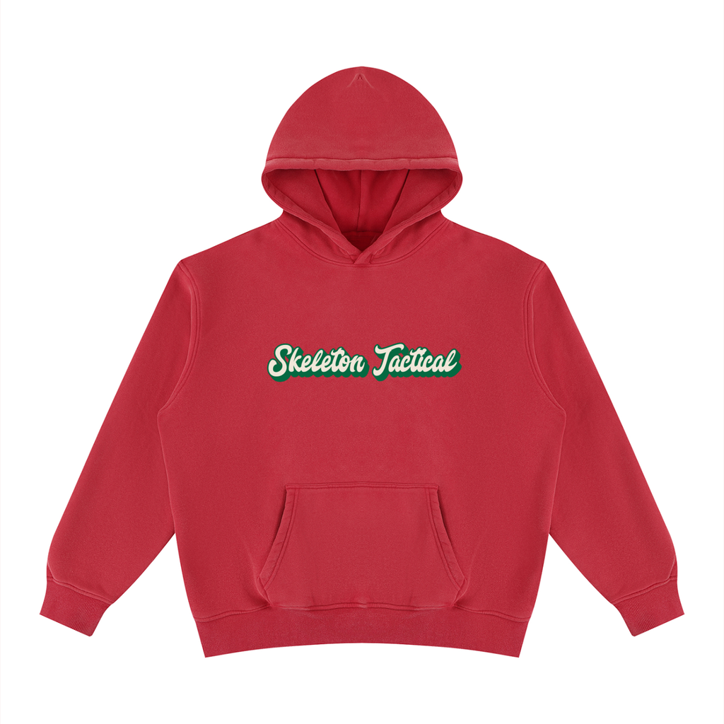 Unisex Vintage Wash Fleece Hoodie