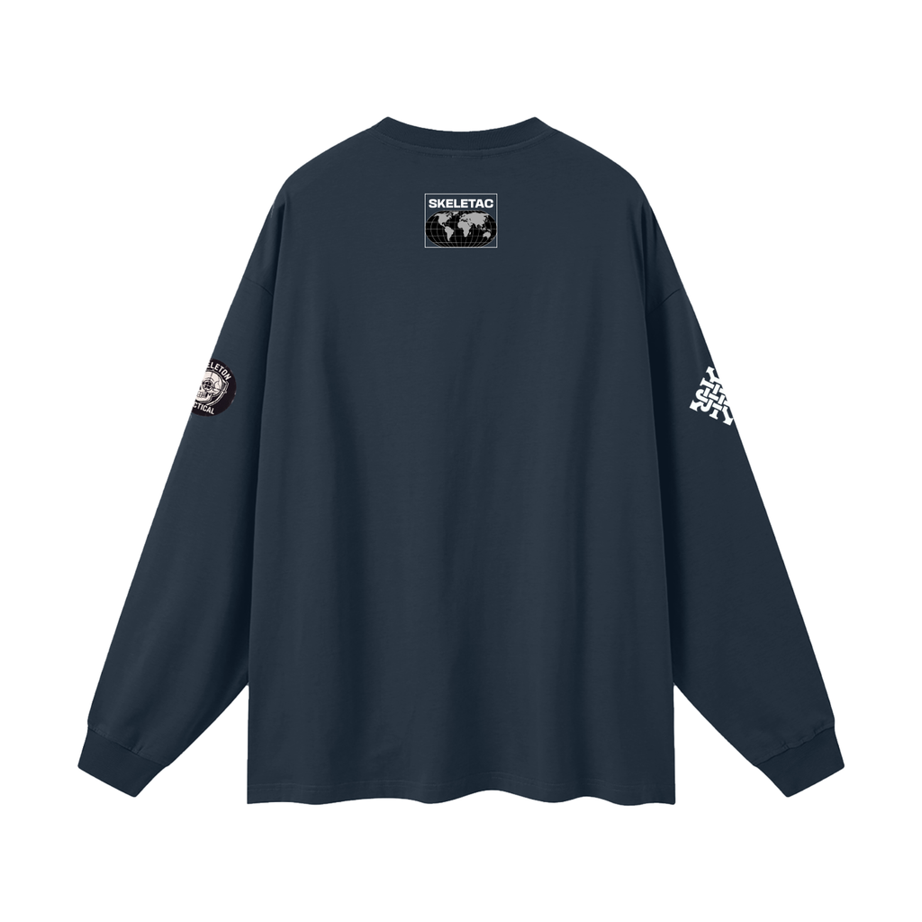 Lupin IIIrd OG Logo - Oversized Unisex Long Sleeve T-Shirt