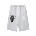 Relaxed Drawstring Three-quarter Sweatpants
