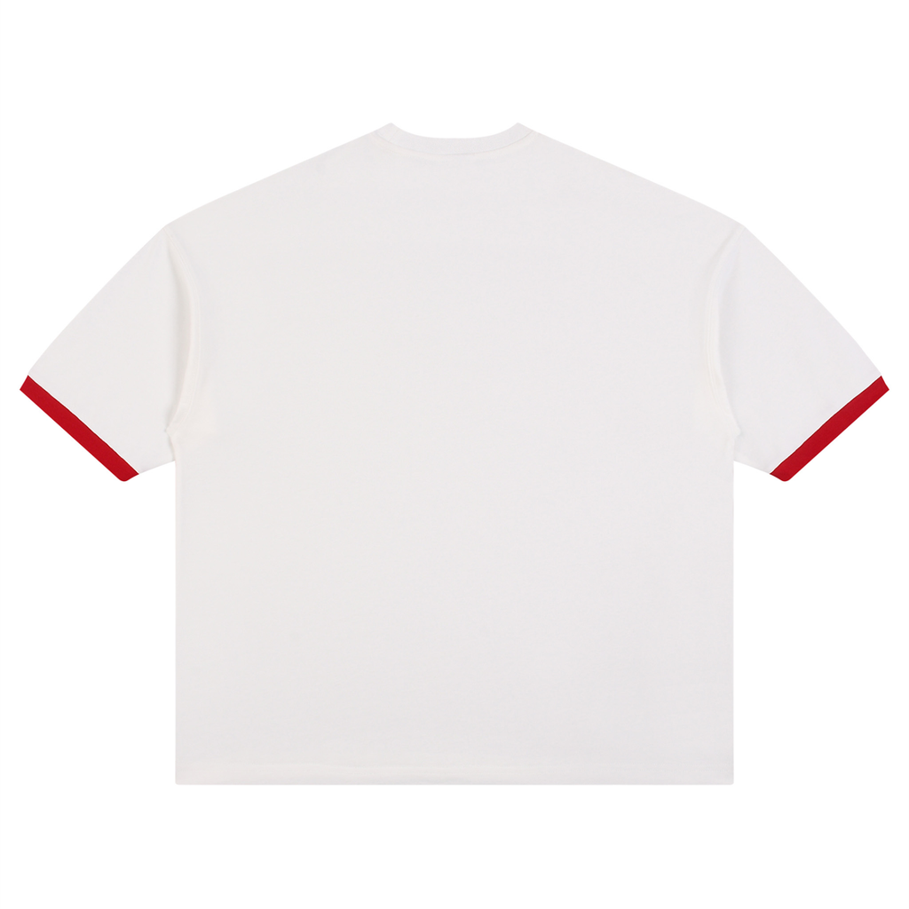 Unisex Color Block Drop Shoulder T-Shirt