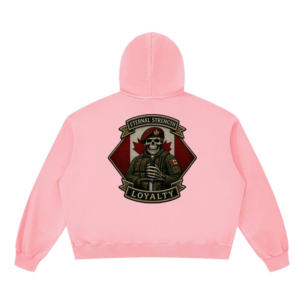 Heros of Canada Boxy Vintage Washed Hoodie