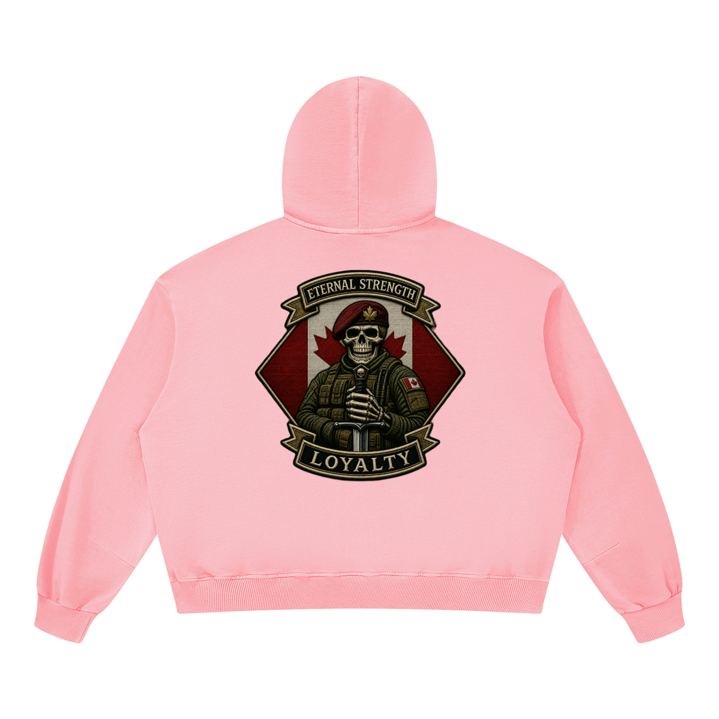 Heros of Canada Boxy Vintage Washed Hoodie