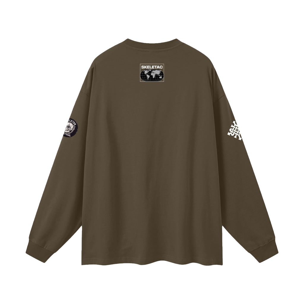 Lupin IIIrd OG Logo - Oversized Unisex Long Sleeve T-Shirt