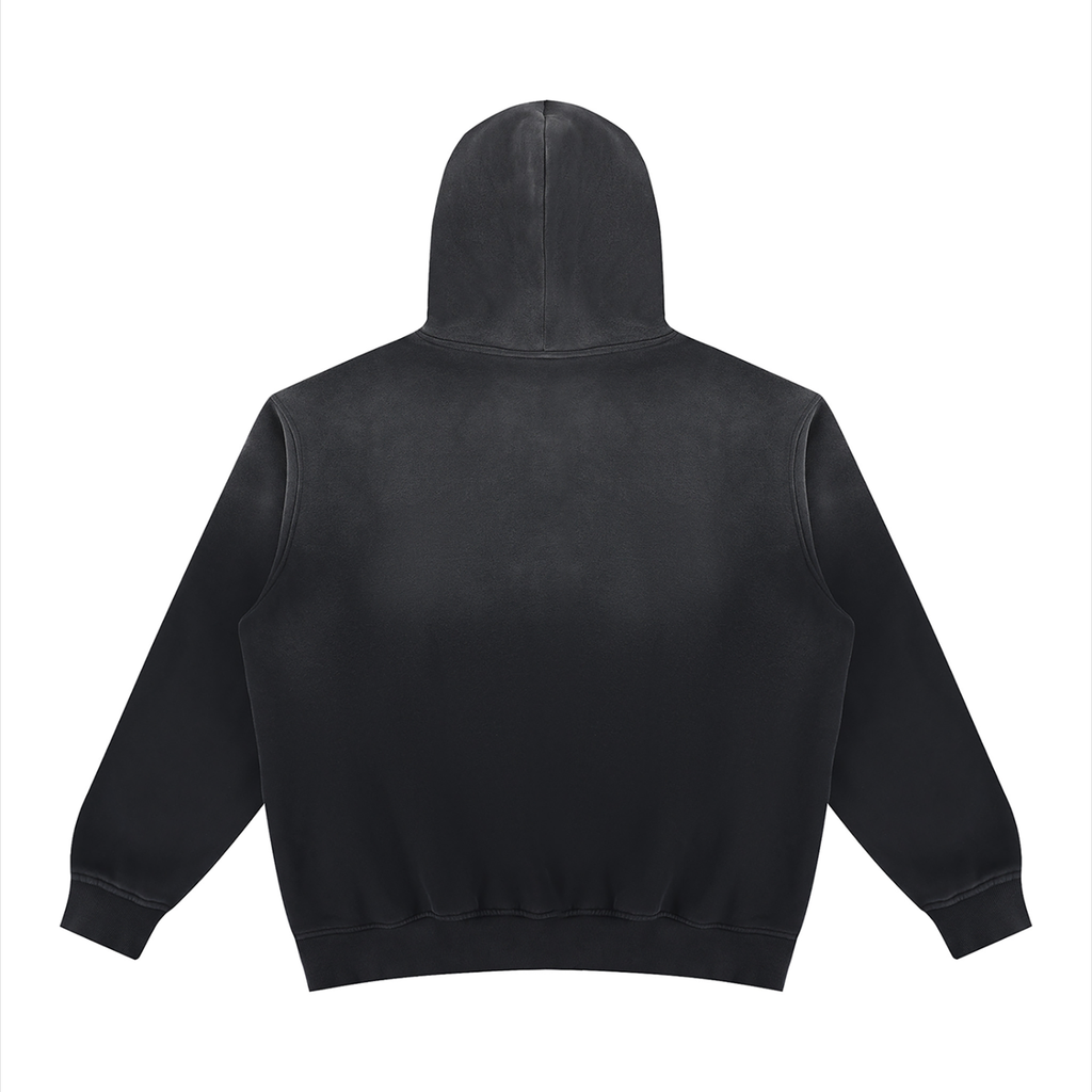 Unisex Vintage Wash Fleece Hoodie