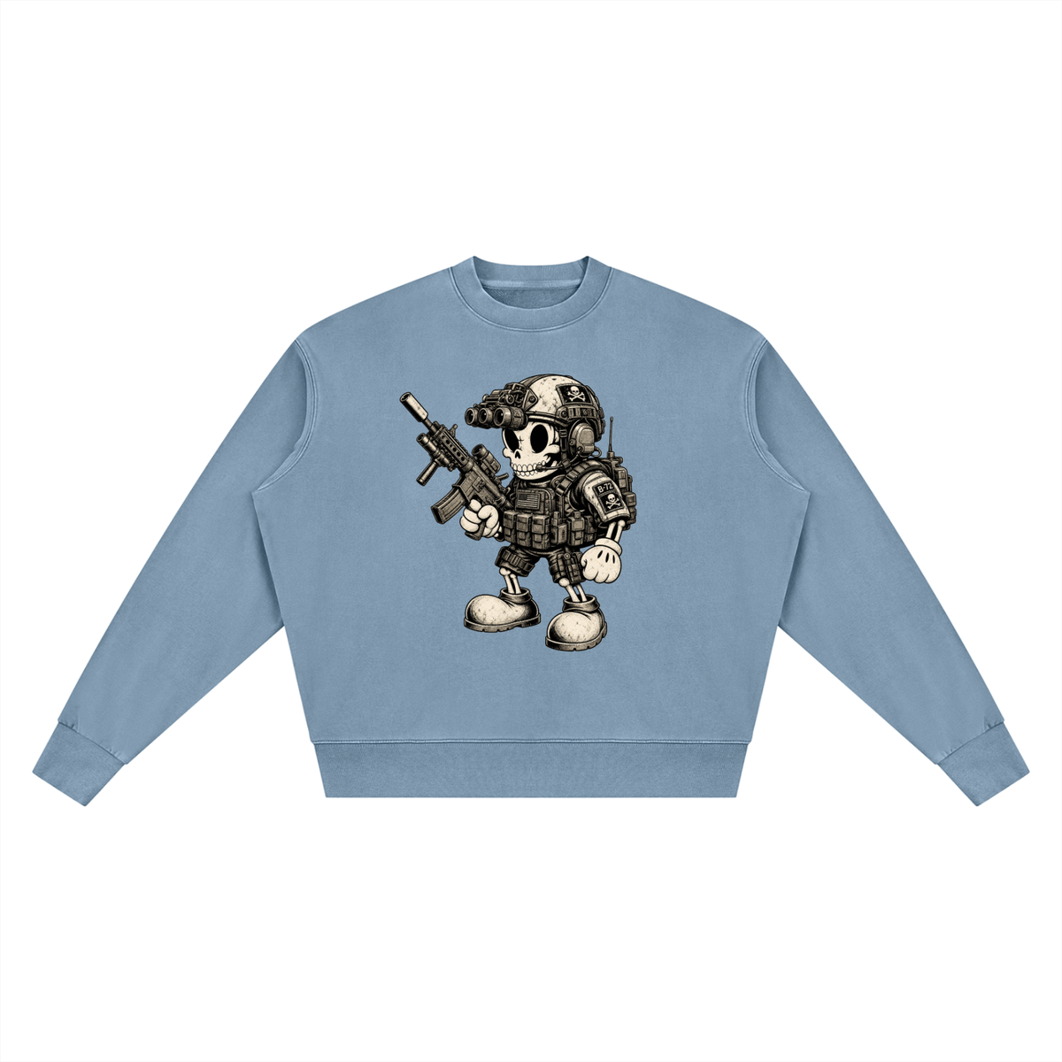 Unisex Vintage Wash Crewneck Sweatshirt