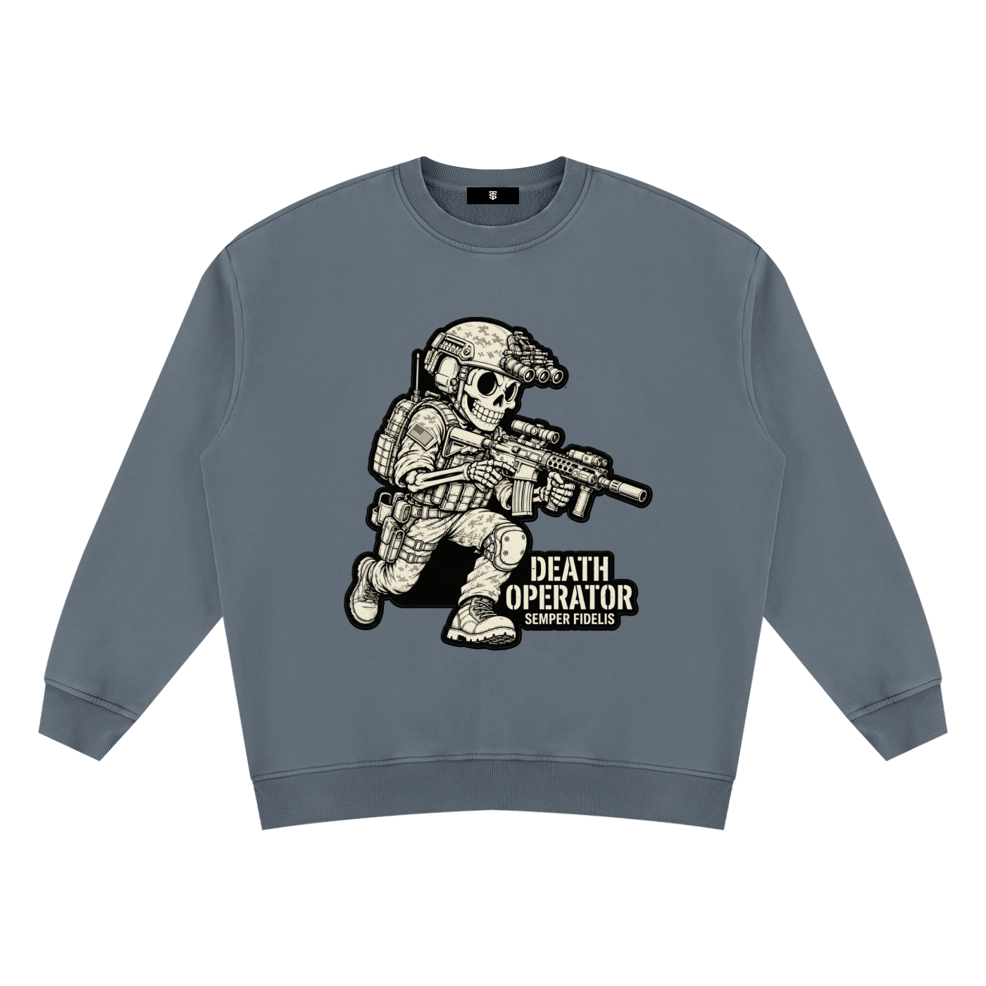 Unisex Vintage Wash Fleece Sweatshirt