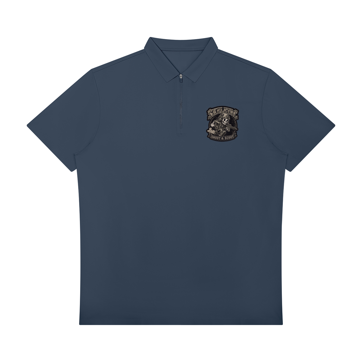 Men's Quarter-Zip Performance Polo Shirt