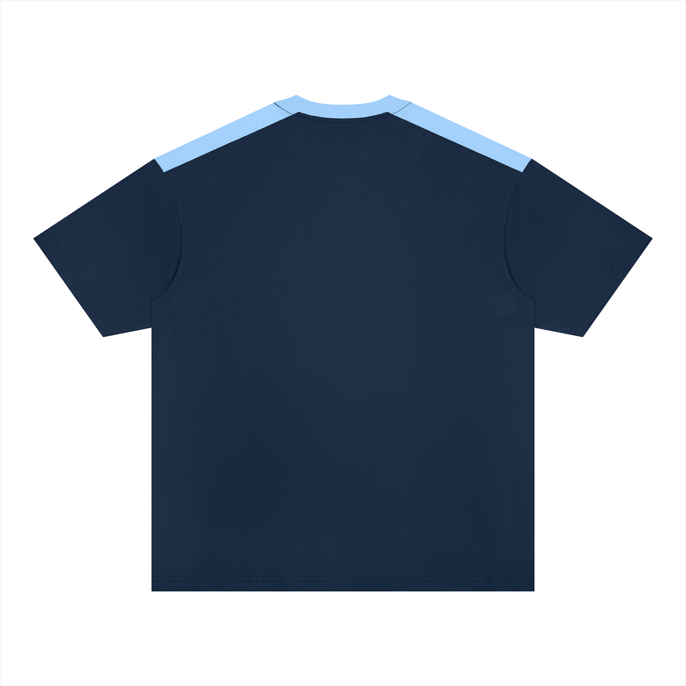 Unisex Color Block Loose T-Shirt