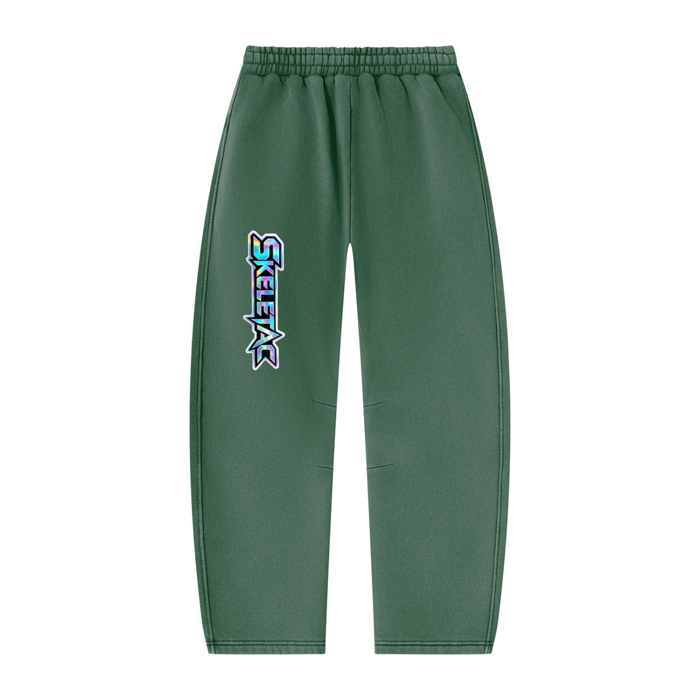 Unisex Vintage Wash Barrel Leg Fleece Sweatpants