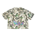 Lower Back Skeletac Logo Unisex Tree Camo Boxy T-Shirt