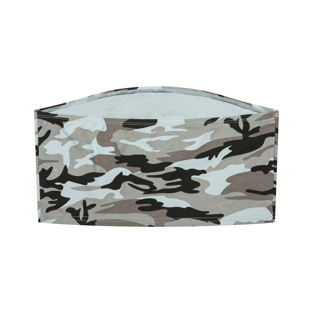 Women’s Camo Cropped Tube Top
