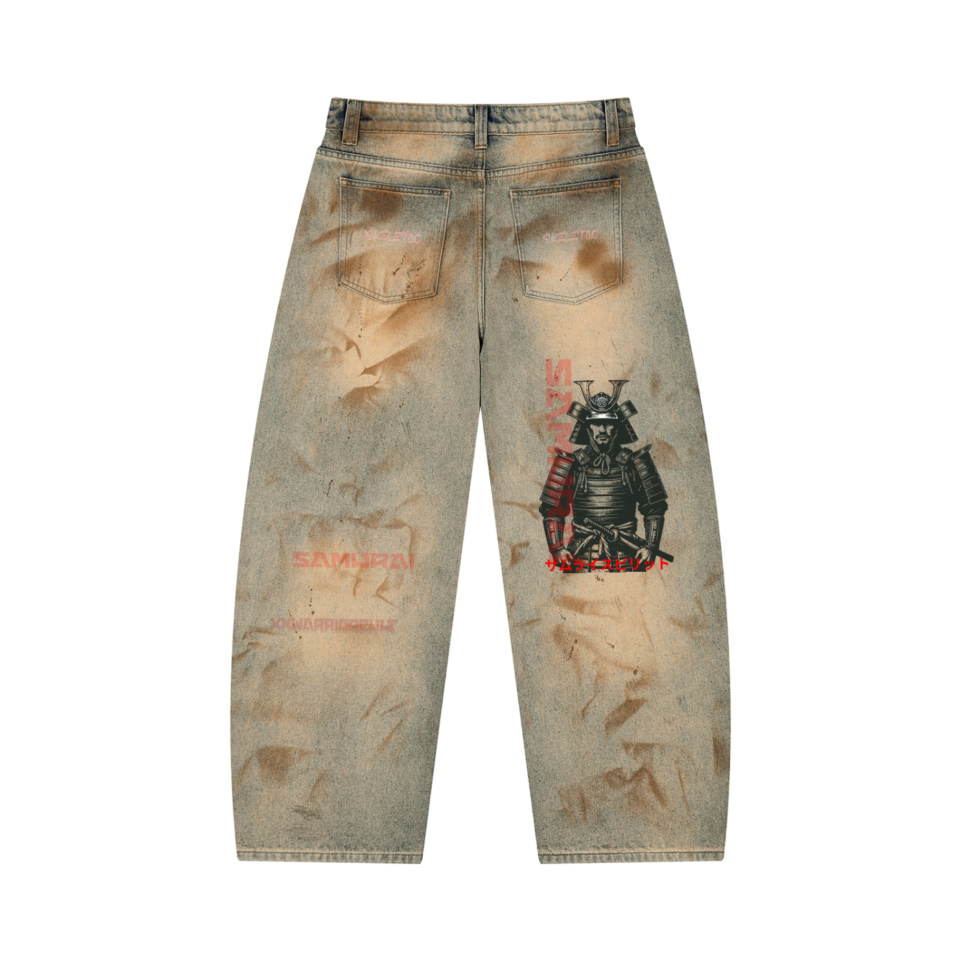 Men’s Vintage Wash Barrel Leg Jeans