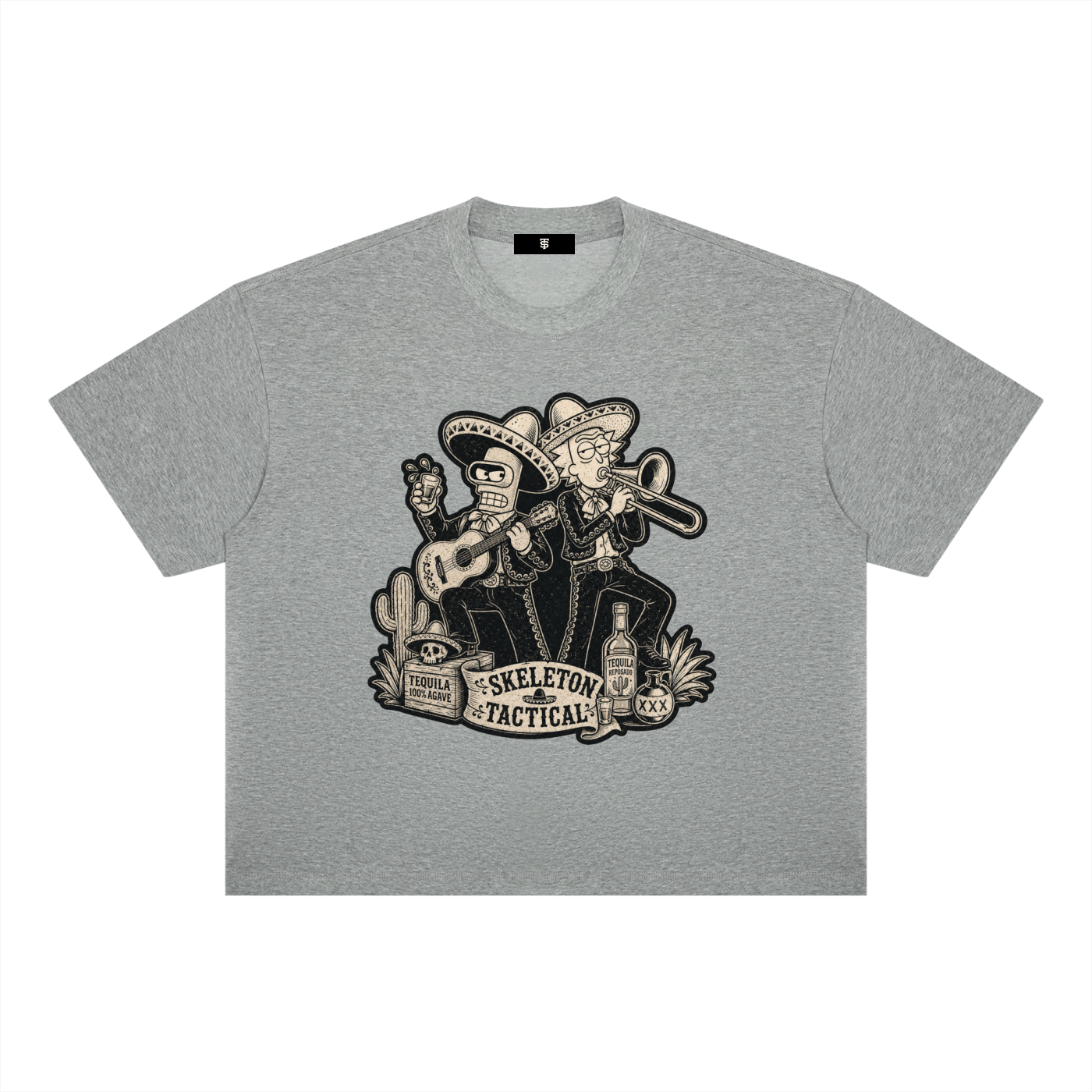Unisex Boxy Drop Shoulder T-Shirt
