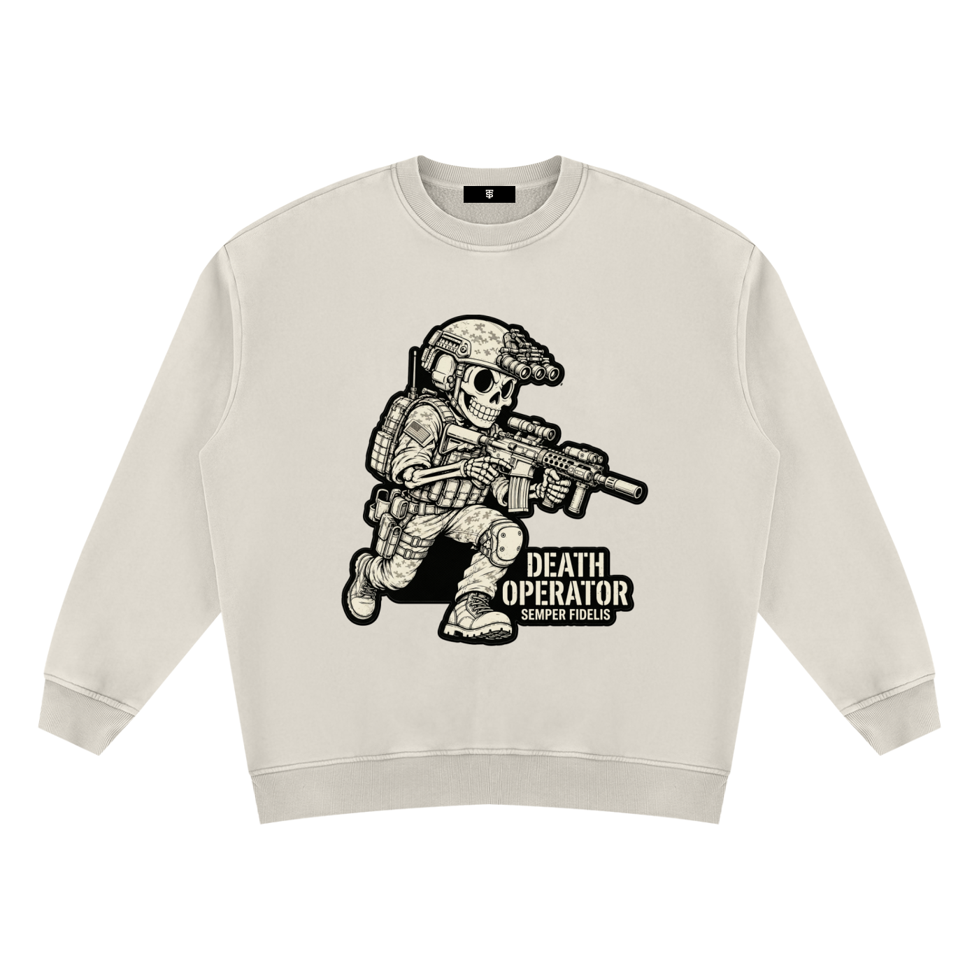 Unisex Vintage Wash Fleece Sweatshirt