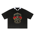 Unisex Striped Boxy Soccer Jersey