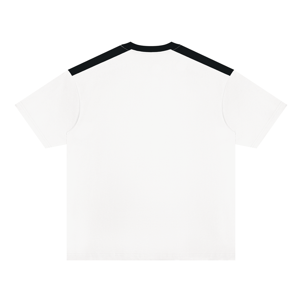 Unisex Color Block Loose T-Shirt