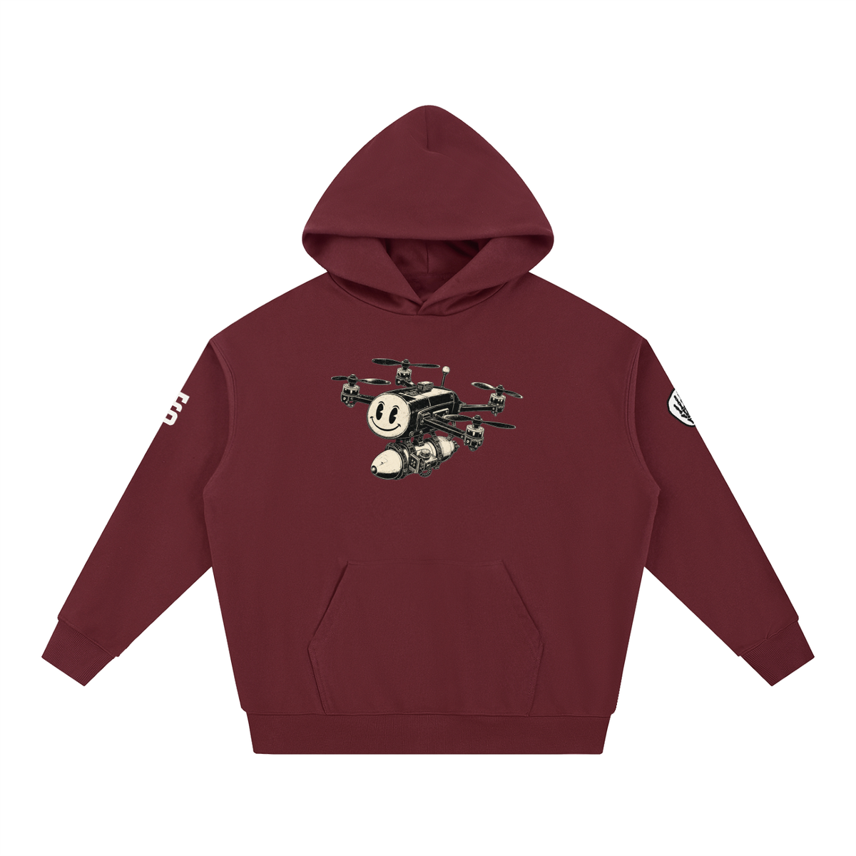 UAV Bomber Essential Heavyweight Hoodiedr