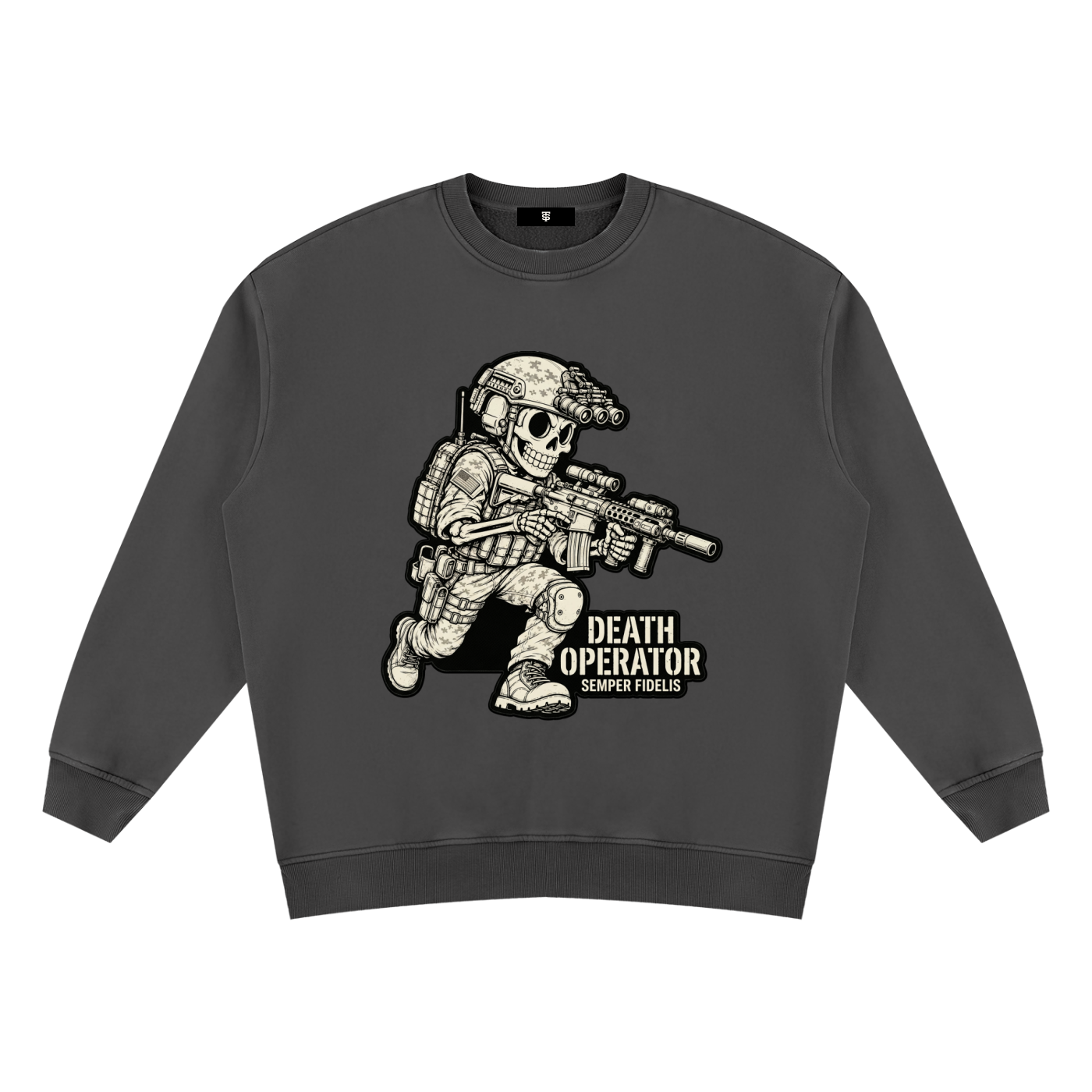 Unisex Vintage Wash Fleece Sweatshirt