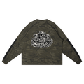 Unisex Camo Loose Long Sleeve T-Shirt