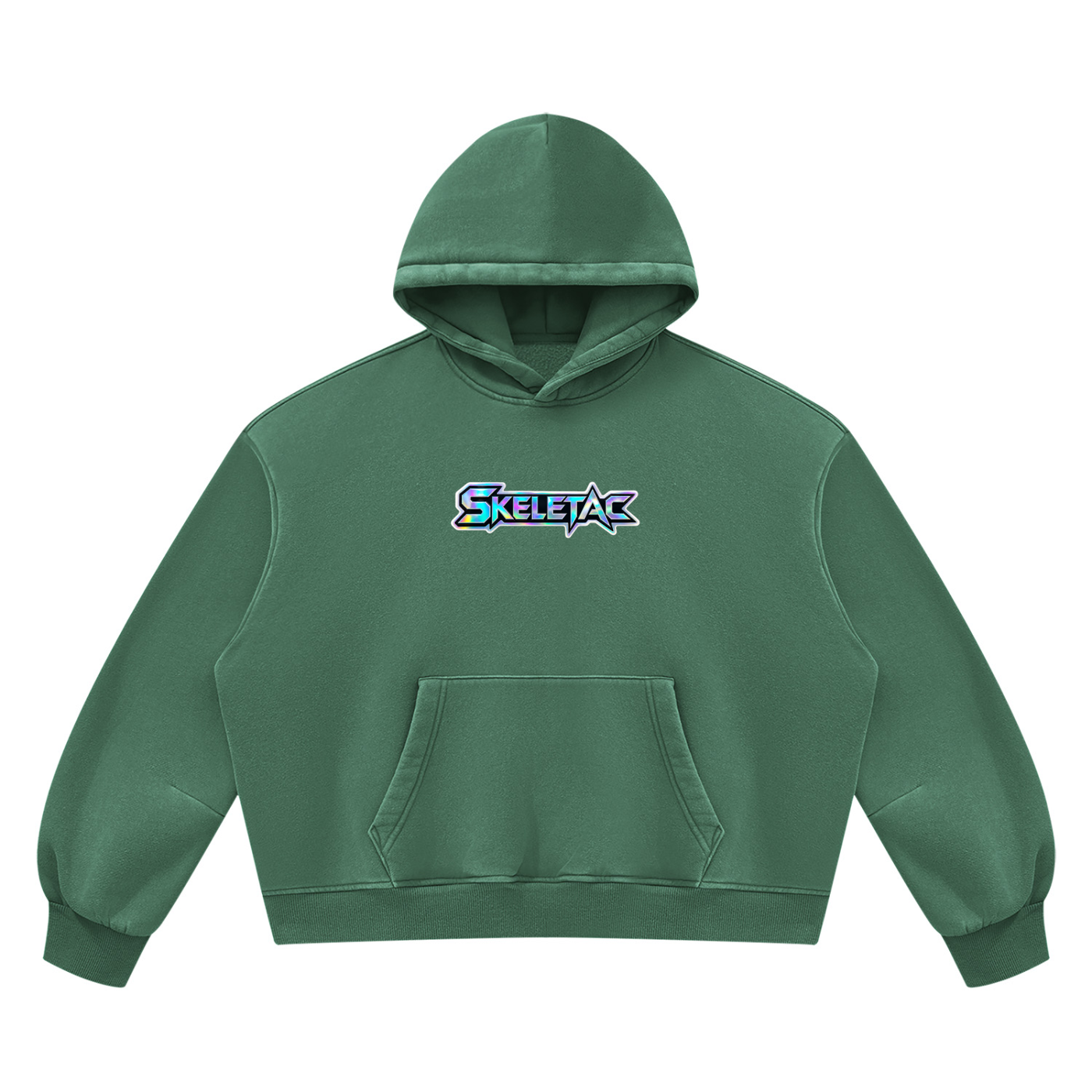 Unisex Vintage Wash Boxy Fleece Hoodie