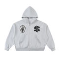 Tac Op Fleeced Full-Zip Boxy Hoodie