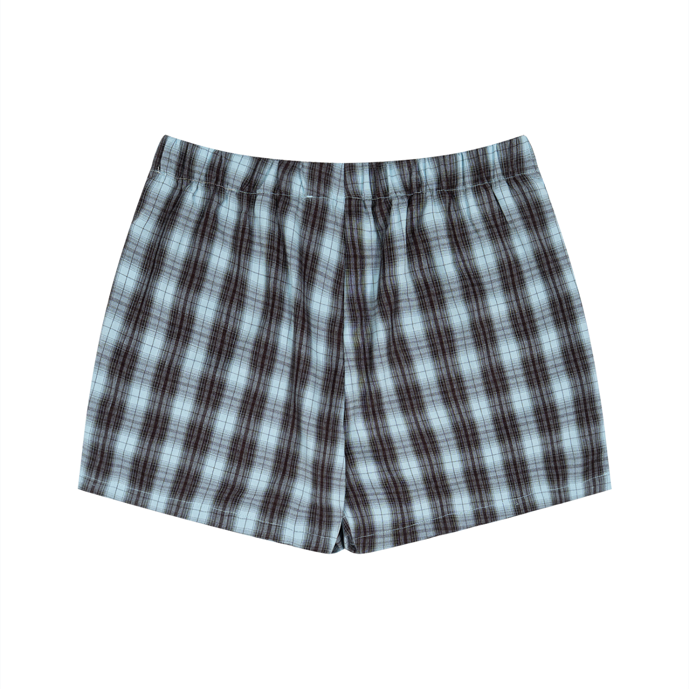 Unisex Plaid Shorts